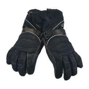 Tour Master Motorcycle Gloves Size Medium Polortex Women's Eight Black